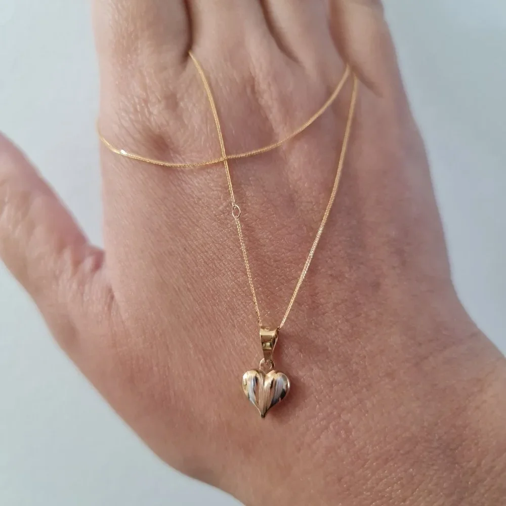 Necklace with cute heart pendant - Picture 15 of 16